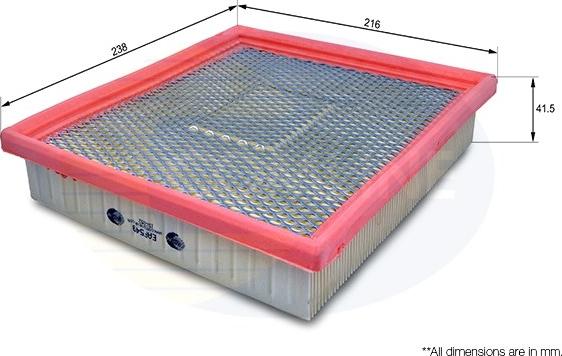 Comline EAF549 - Filtru aer aaoparts.ro