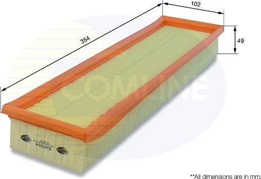 Comline EAF554 - Filtru aer aaoparts.ro