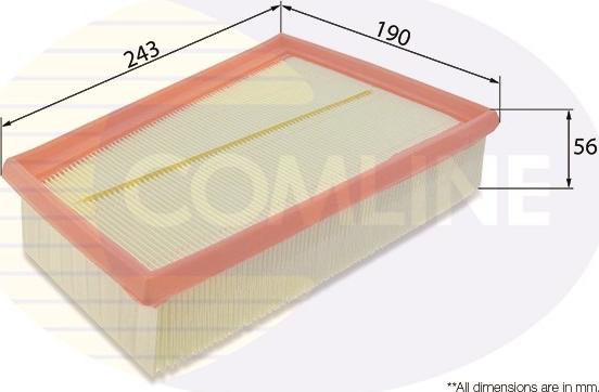 Comline EAF506 - Filtru aer aaoparts.ro