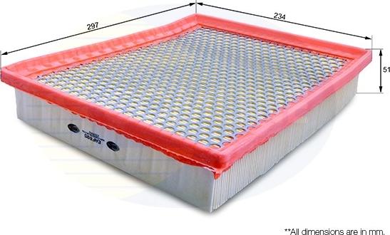 Comline EAF695 - Filtru aer aaoparts.ro