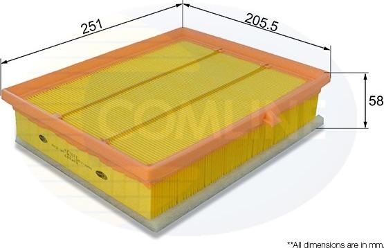 Comline EAF899 - Filtru aer aaoparts.ro