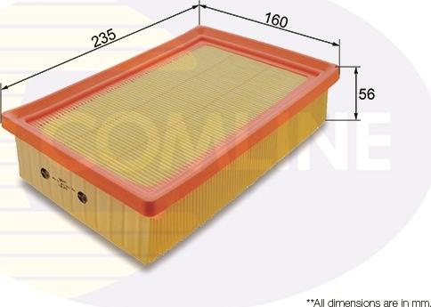 Comline EAF870 - Filtru aer aaoparts.ro