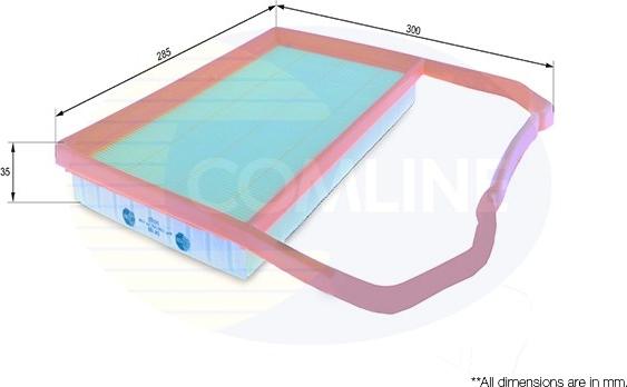 Comline EAF798 - Filtru aer aaoparts.ro