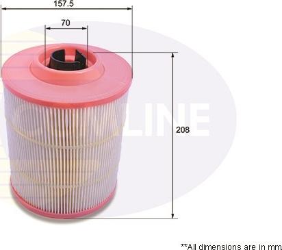 Comline EAF762 - Filtru aer aaoparts.ro