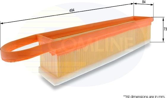Comline EAF709 - Filtru aer aaoparts.ro