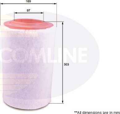 Comline EAF718 - Filtru aer aaoparts.ro