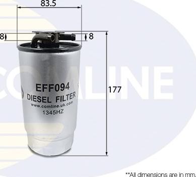 Comline EFF094 - Filtru combustibil aaoparts.ro