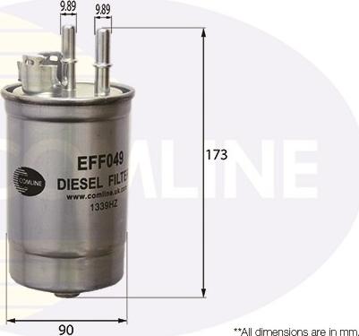 Comline EFF049 - Filtru combustibil aaoparts.ro