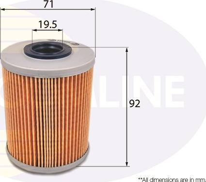 Comline EFF046 - Filtru combustibil aaoparts.ro