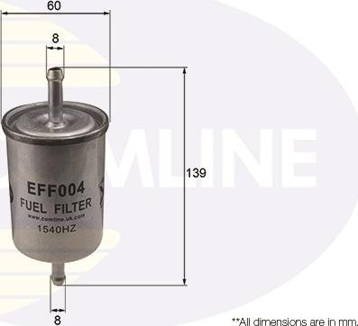 Comline EFF004 - Filtru combustibil aaoparts.ro