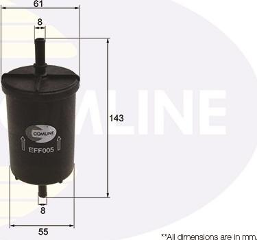 Comline EFF005 - Filtru combustibil aaoparts.ro