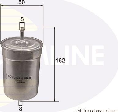 Comline EFF006 - Filtru combustibil aaoparts.ro