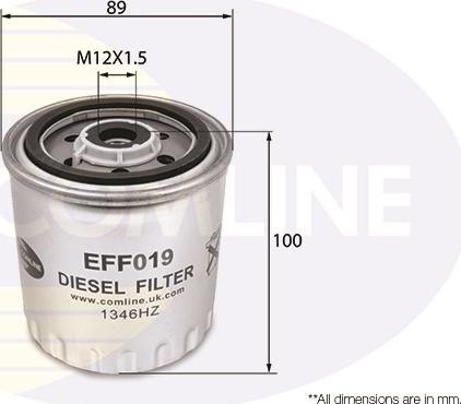 Comline EFF019 - Filtru combustibil aaoparts.ro