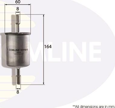 Comline EFF010 - Filtru combustibil aaoparts.ro