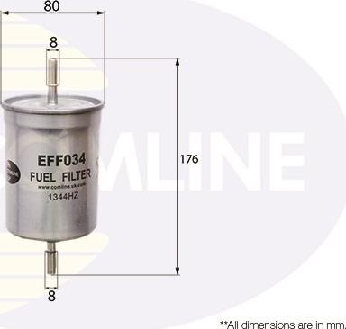 Comline EFF034 - Filtru combustibil aaoparts.ro