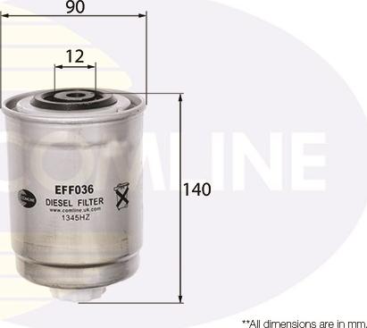 Comline EFF036 - Filtru combustibil aaoparts.ro