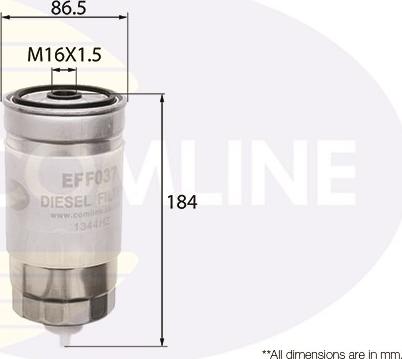 Comline EFF037 - Filtru combustibil aaoparts.ro