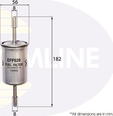 Comline EFF028 - Filtru combustibil aaoparts.ro