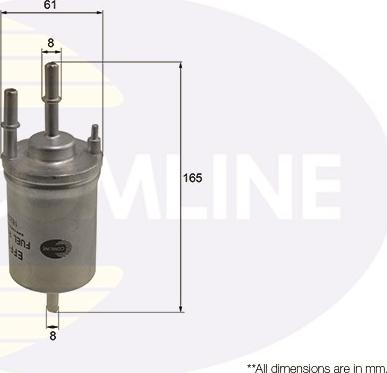 Comline EFF144 - Filtru combustibil aaoparts.ro