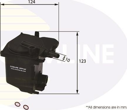 Comline EFF147 - Filtru combustibil aaoparts.ro