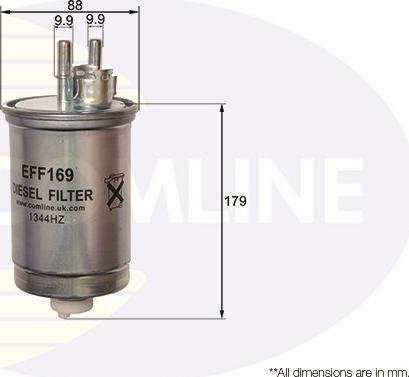 Comline EFF169 - Filtru combustibil aaoparts.ro