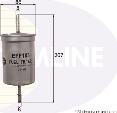 Comline EFF103 - Filtru combustibil aaoparts.ro