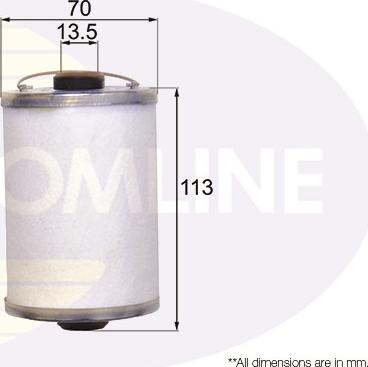 Comline EFF102 - Filtru combustibil aaoparts.ro