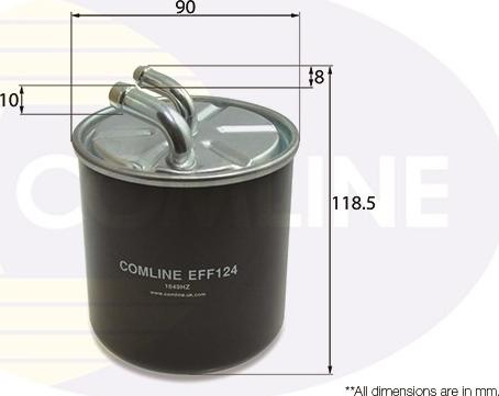 Comline EFF124 - Filtru combustibil aaoparts.ro