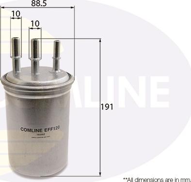 Comline EFF120 - Filtru combustibil aaoparts.ro