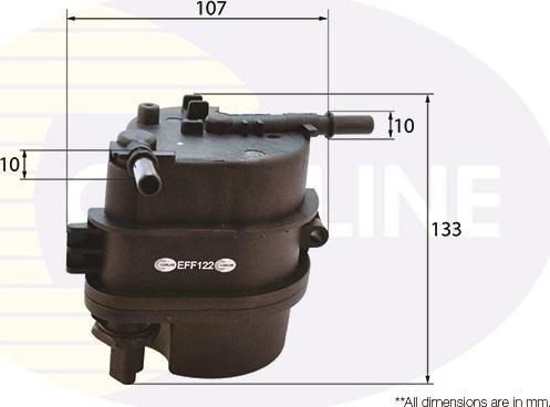 Comline EFF122 - Filtru combustibil aaoparts.ro