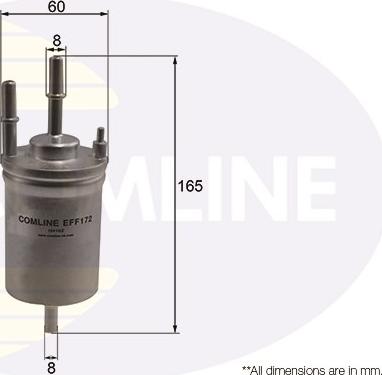 Comline EFF172 - Filtru combustibil aaoparts.ro