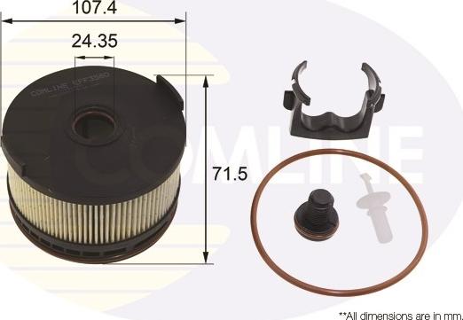 Comline EFF358D - Filtru combustibil aaoparts.ro