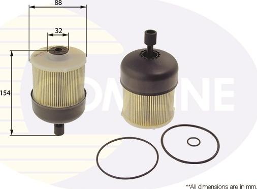 Comline EFF307D - Filtru combustibil aaoparts.ro