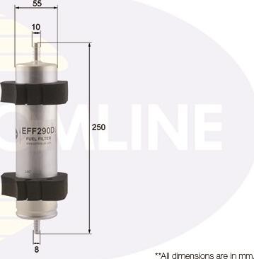 Comline EFF290D - Filtru combustibil aaoparts.ro