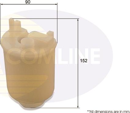 Comline EFF298 - Filtru combustibil aaoparts.ro