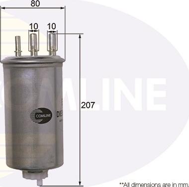 Comline EFF244 - Filtru combustibil aaoparts.ro