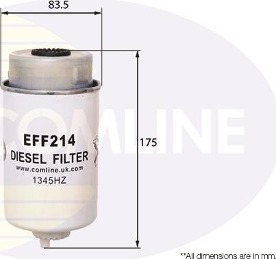 Comline EFF214 - Filtru combustibil aaoparts.ro