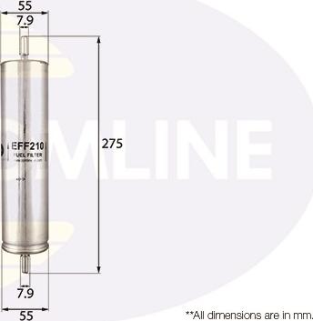 Comline EFF210 - Filtru combustibil aaoparts.ro