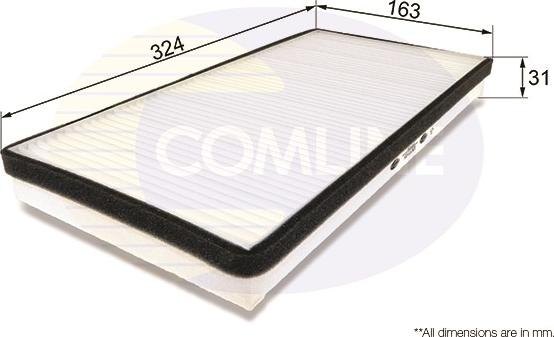 Comline EKF145 - Filtru, aer habitaclu aaoparts.ro