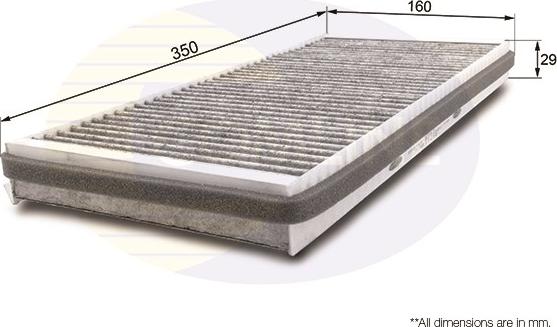 Comline EKF114A - Filtru, aer habitaclu aaoparts.ro