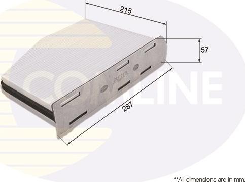 Comline EKF118 - Filtru, aer habitaclu aaoparts.ro