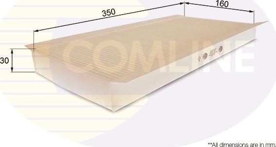 Comline EKF113 - Filtru, aer habitaclu aaoparts.ro