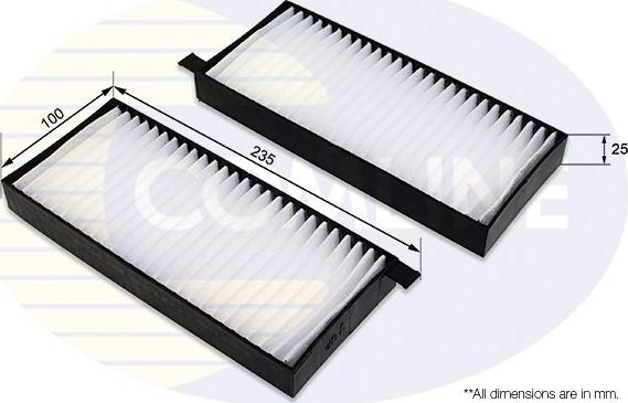 Comline EKF392-2 - Filtru, aer habitaclu aaoparts.ro