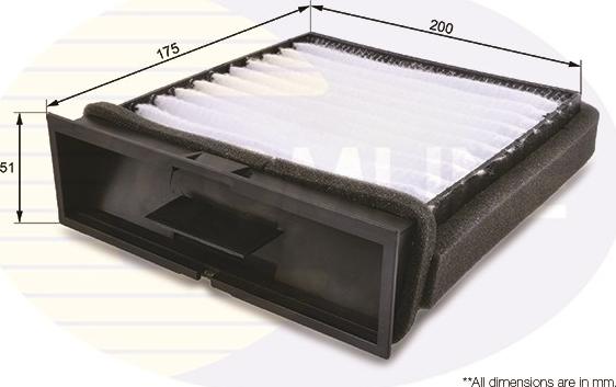 Comline EKF293 - Filtru, aer habitaclu aaoparts.ro