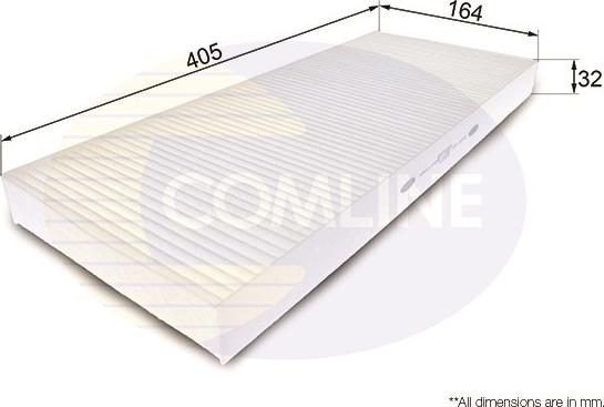 Comline EKF251 - Filtru, aer habitaclu aaoparts.ro