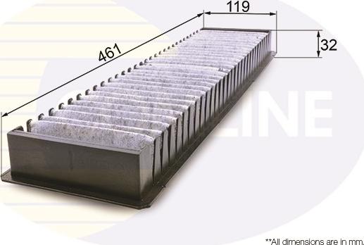 Comline EKF252A - Filtru, aer habitaclu aaoparts.ro