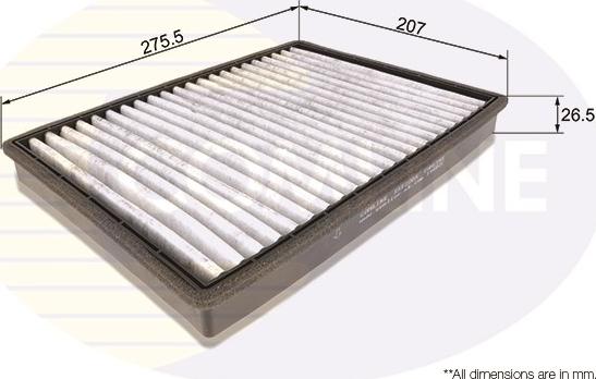 Comline EKF220A - Filtru, aer habitaclu aaoparts.ro