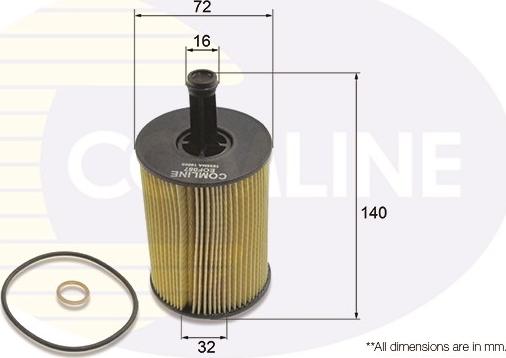 Comline EOF087 - Filtru ulei aaoparts.ro