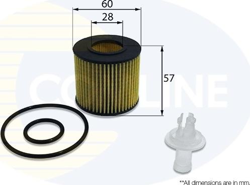 Comline EOF249 - Filtru ulei aaoparts.ro