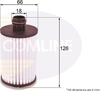 Comline EOF255 - Filtru ulei aaoparts.ro